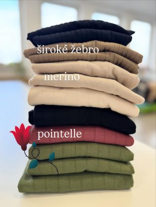 🤩 Novinky právě teď na e-shopu! 🥳 Stihly jste již objednat? Zatím nejvíce objednávaným materiálem je POINTELLE a barva...