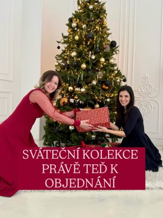 🎄✨ Naše sváteční kolekce je už v prodeji! Atmosféra Vánoc je v plném proudu… a my jsme nadšené, že vám můžeme představit...
